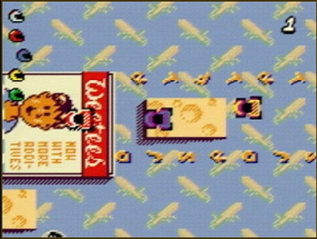 Скриншот из игры Micro Machines V3
