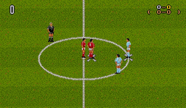 Скриншот из игры MicroLeague Action Sports Soccer