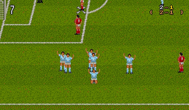 Скриншот из игры MicroLeague Action Sports Soccer