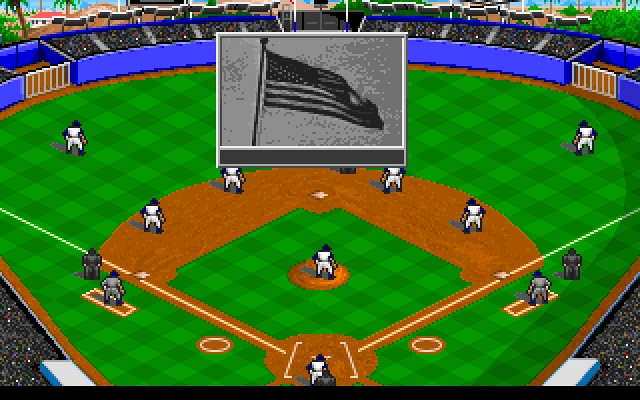 Скриншот из игры MicroLeague Baseball 4