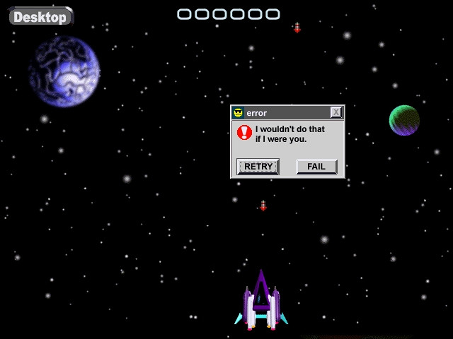 Скриншот из игры Microshaft Winblows 98