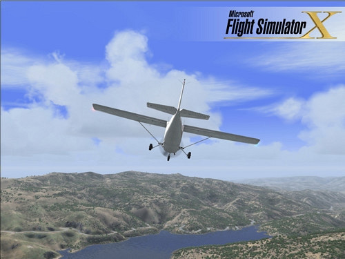 Скриншот из игры Microsoft Flight Simulator 10