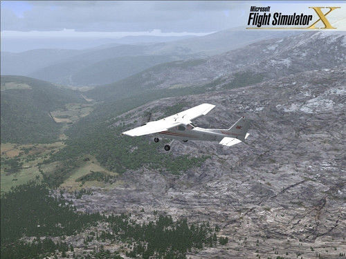 Скриншот из игры Microsoft Flight Simulator 10