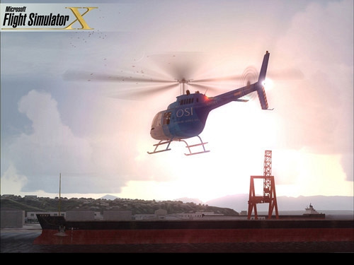 Скриншот из игры Microsoft Flight Simulator 10