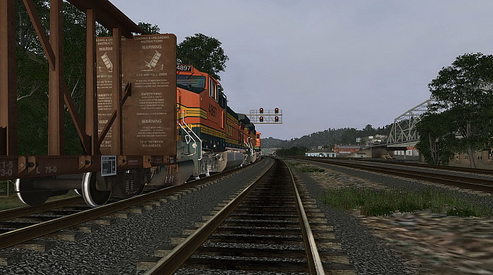 Скриншот из игры Microsoft Train Simulator 2