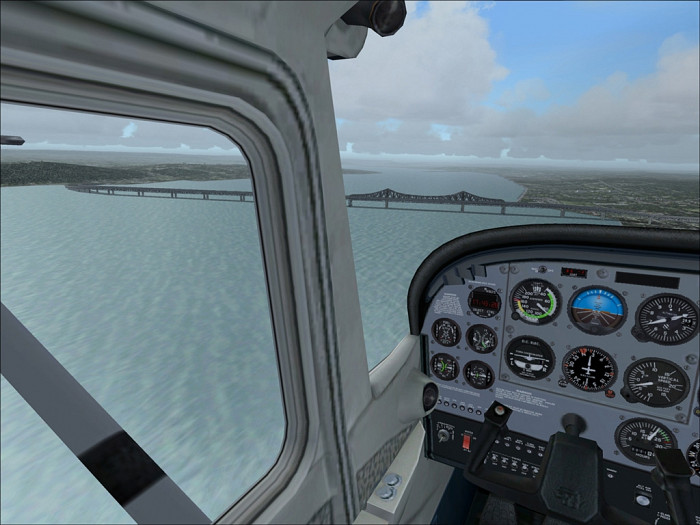 Скриншот из игры Microsoft Flight Simulator 2004: A Century of Flight