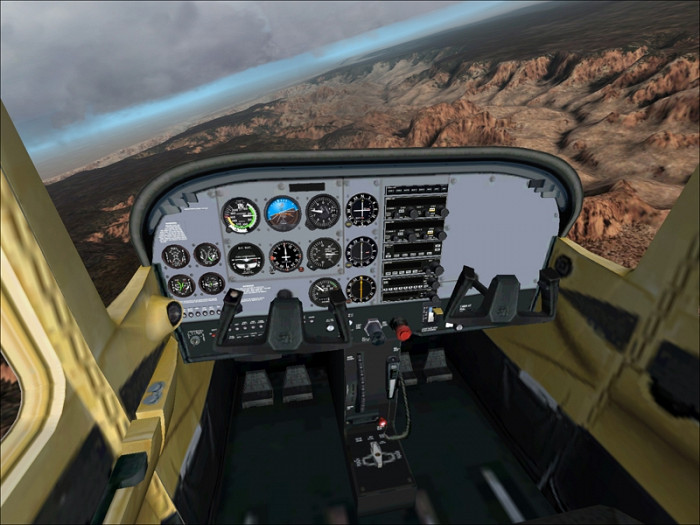 Скриншот из игры Microsoft Flight Simulator 2002
