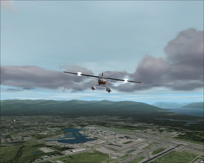 Скриншот из игры Microsoft Flight Simulator 2002