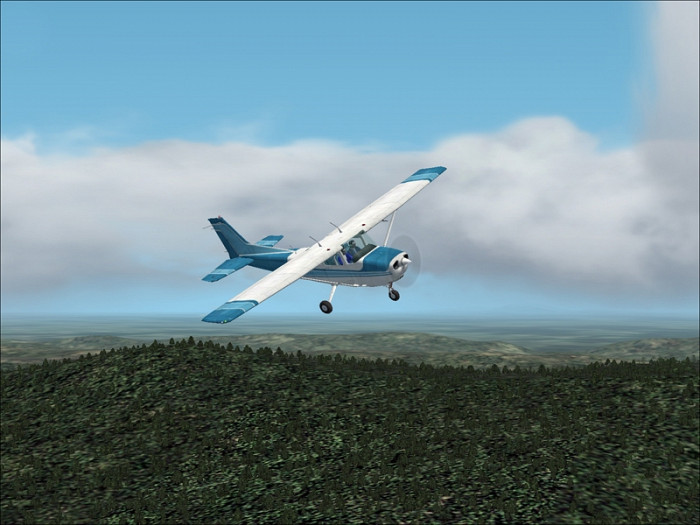 Скриншот из игры Microsoft Flight Simulator 2002