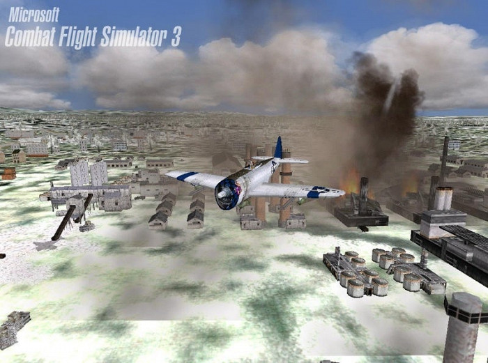 Скриншот из игры Microsoft Combat Flight Simulator 3: Battle for Europe