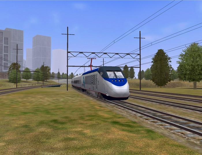 Обложка для игры Microsoft Train Simulator