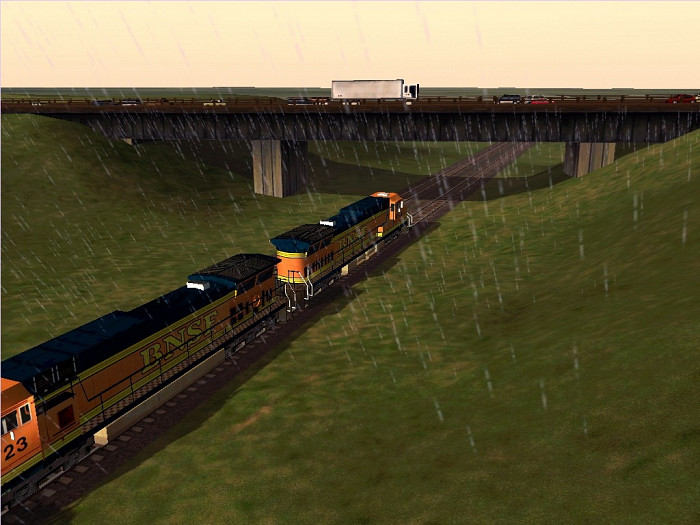 Скриншот из игры Microsoft Train Simulator