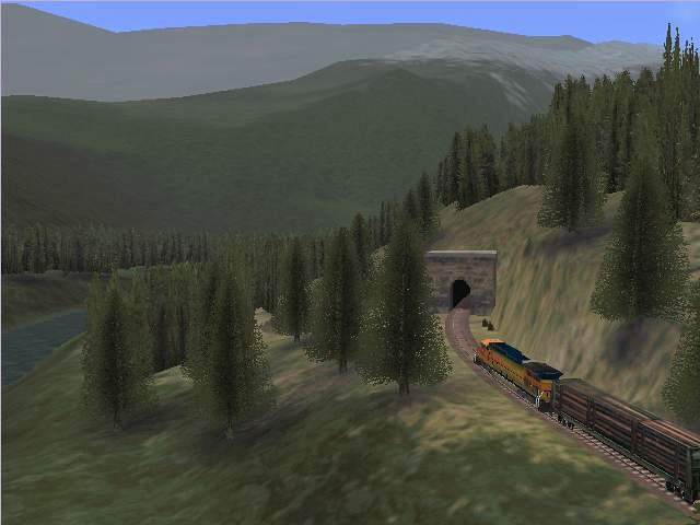 Скриншот из игры Microsoft Train Simulator