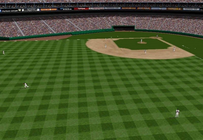 Скриншот из игры Microsoft Baseball 2000