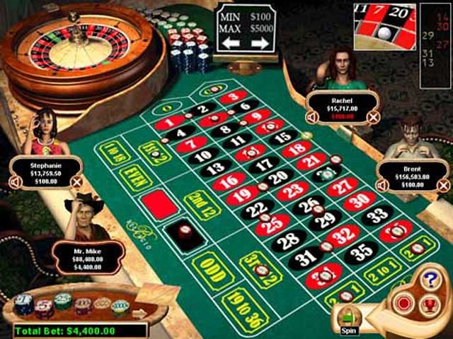 Скриншот из игры Microsoft Casino