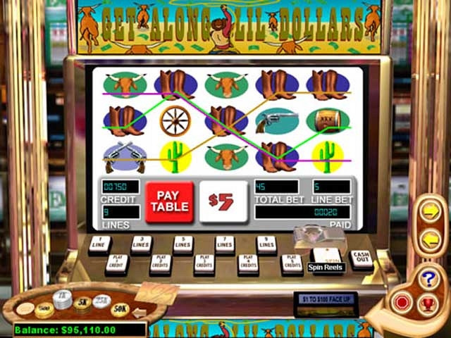 Скриншот из игры Microsoft Casino