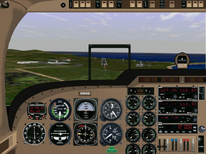 Скриншот из игры Microsoft Flight Simulator '98