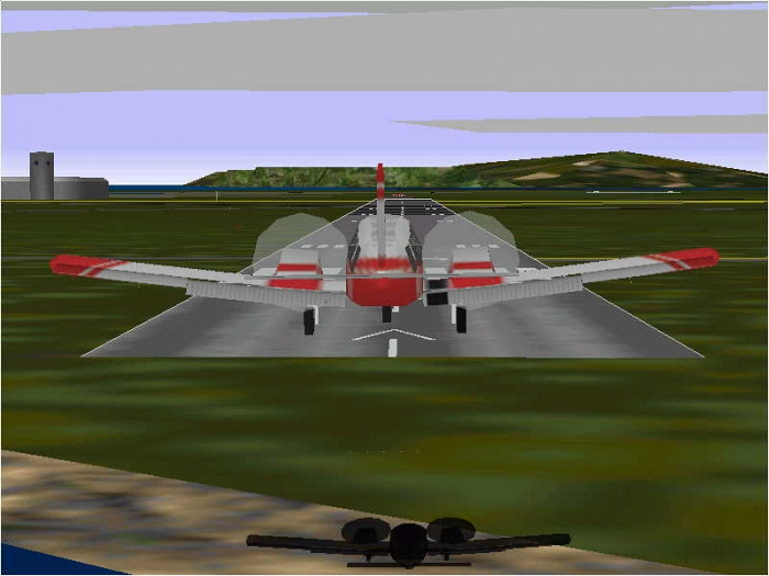 Скриншот из игры Microsoft Flight Simulator '98