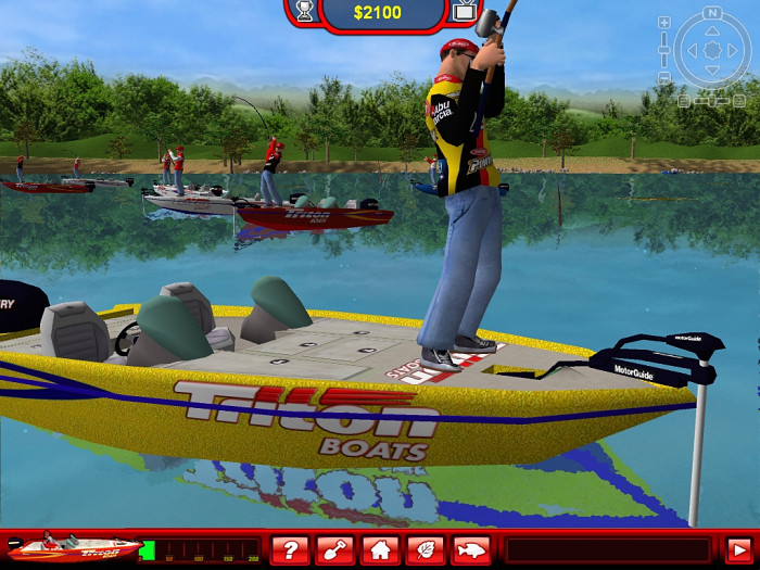 Скриншот из игры Berkley Bass Tournament Tycoon