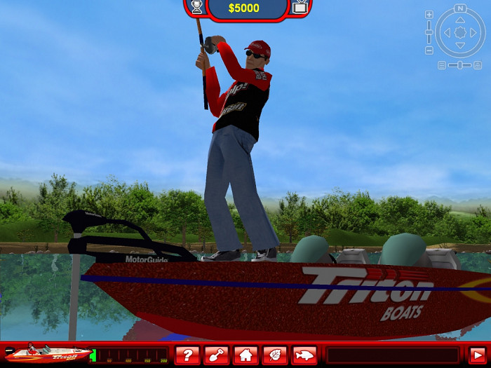 Скриншот из игры Berkley Bass Tournament Tycoon