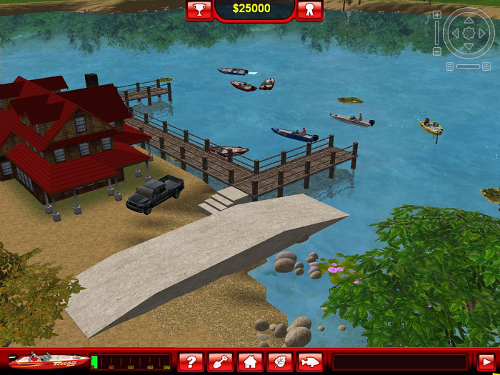 Скриншот из игры Berkley Bass Tournament Tycoon