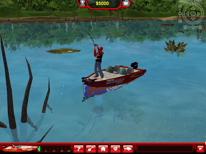 Скриншот из игры Berkley Bass Tournament Tycoon