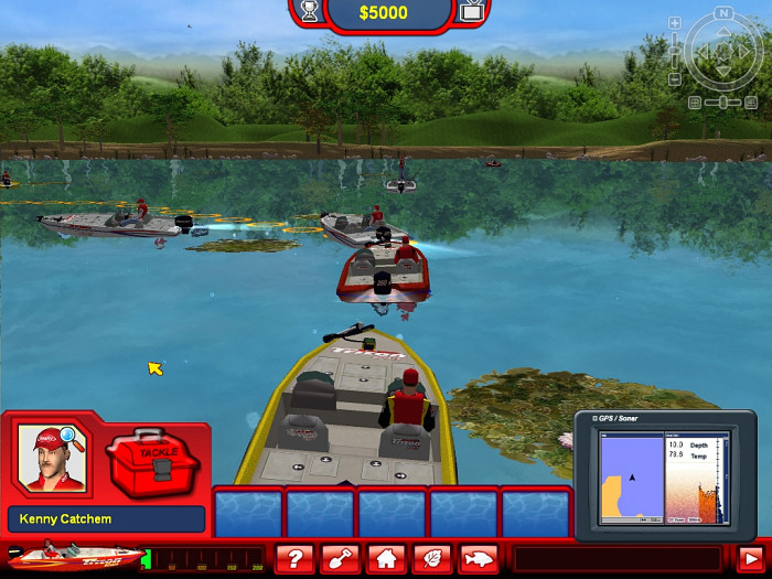 Скриншот из игры Berkley Bass Tournament Tycoon