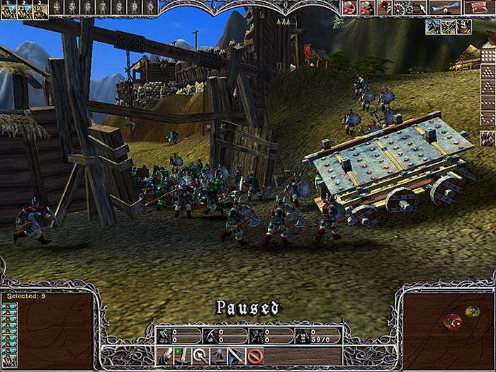 Скриншот из игры Besieger