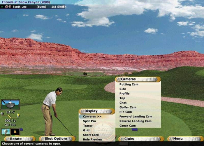 Скриншот из игры Microsoft Golf 2001 Edition