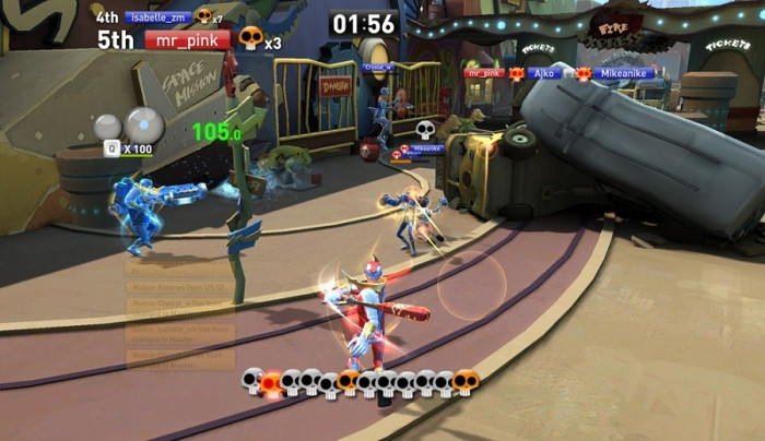 Скриншот из игры MicroVolts