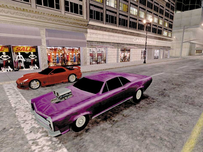 Скриншот из игры Midnight Club 2