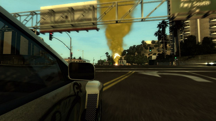 Скриншот из игры Midnight Club: Los Angeles