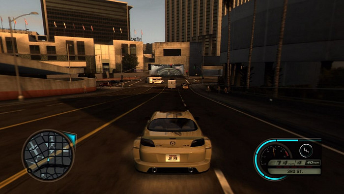 Скриншот из игры Midnight Club: Los Angeles