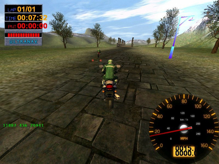 Скриншот из игры Midnight Race Club Supercharged!