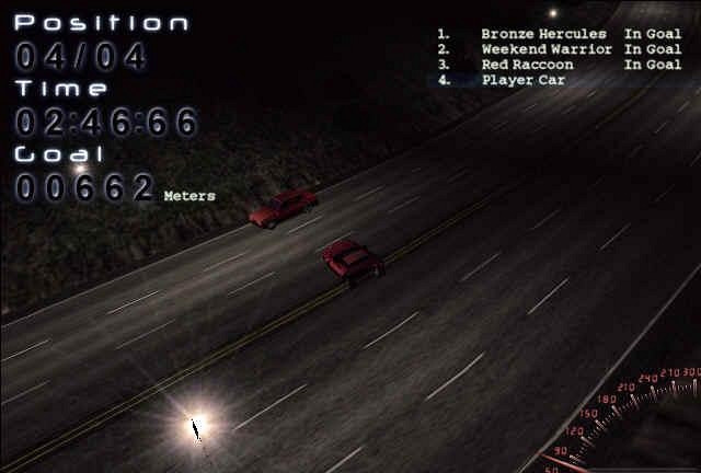Скриншот из игры Midnight Racing
