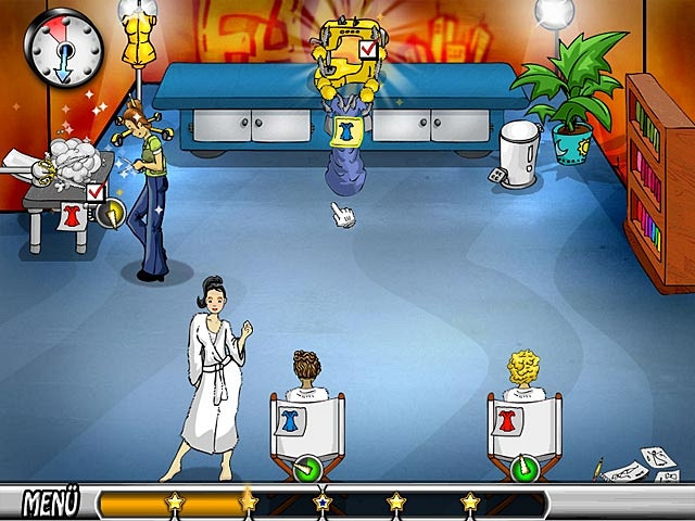 Скриншот из игры Fab Fashion