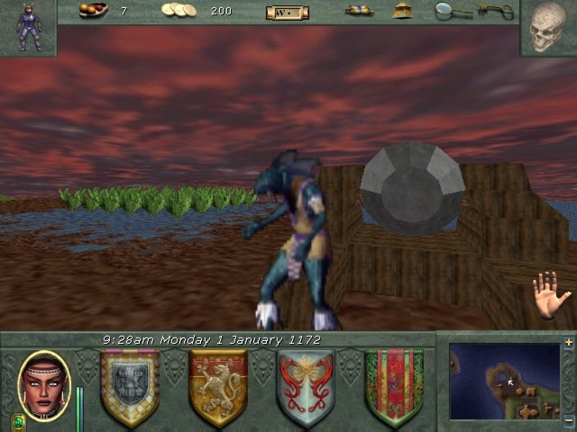 Скриншот из игры Might and Magic 8: Day of the Destroyer