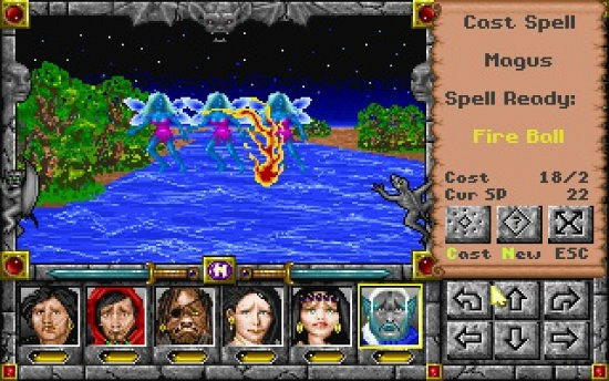 Скриншот из игры Might and Magic 4: Clouds of Xeen