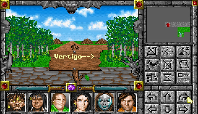 Скриншот из игры Might and Magic: World of Xeen