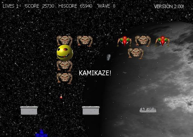 Скриншот из игры Millennium Invaders Invasion