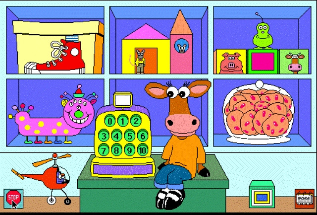 Скриншот из игры Millie's Math House