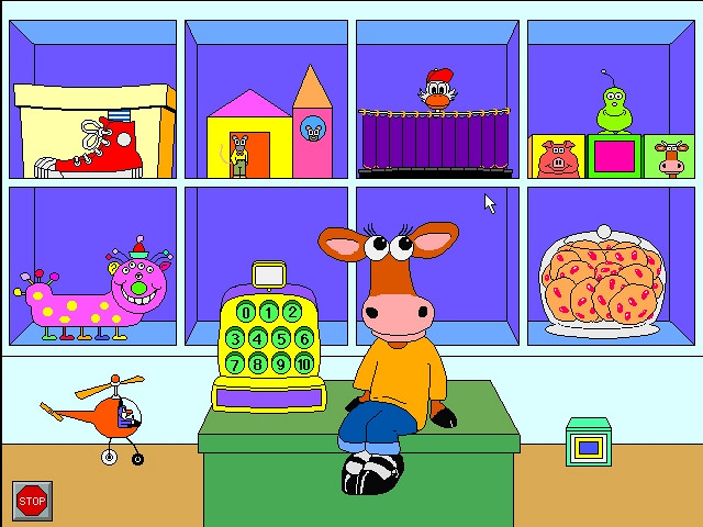 Скриншот из игры Millie's Math House