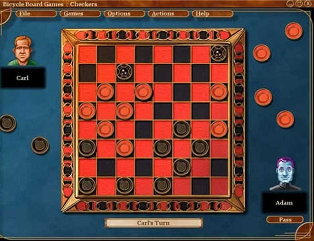 Скриншот из игры Bicycle Board Games