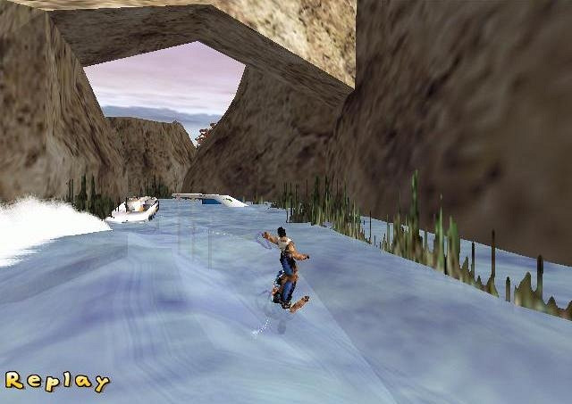Скриншот из игры Big Air Waveboarding