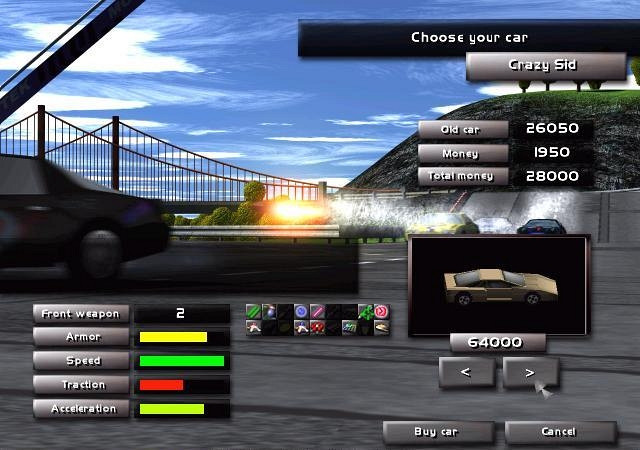 Скриншот из игры Mini Car Racing