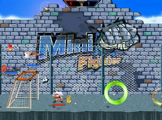 Скриншот из игры Mini Fighter
