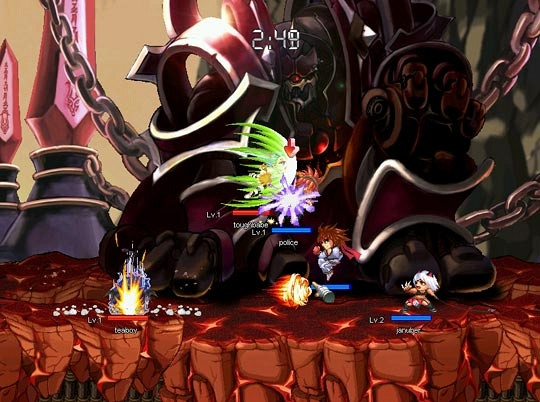 Скриншот из игры Mini Fighter