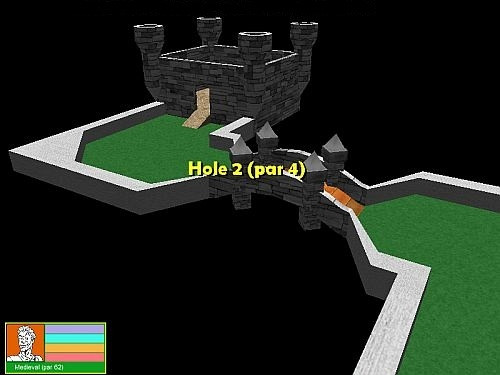 Скриншот из игры Mini Golf Tournament