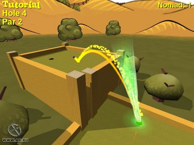 Скриншот из игры Minigolf Mania
