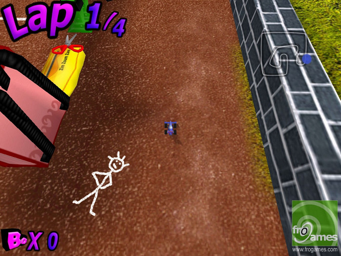 Скриншот из игры MiniOne Racing